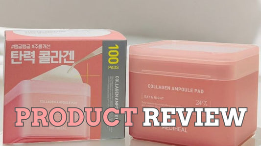 🌟 Achieve a Youthful Glow with the Mediheal Collagen Ampoule Pad Set - Koreanskincare