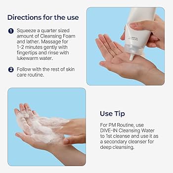 Dive In Low Molecular Hyaluronic Acid Cleansing Foam 150mL (150mL+150mL)