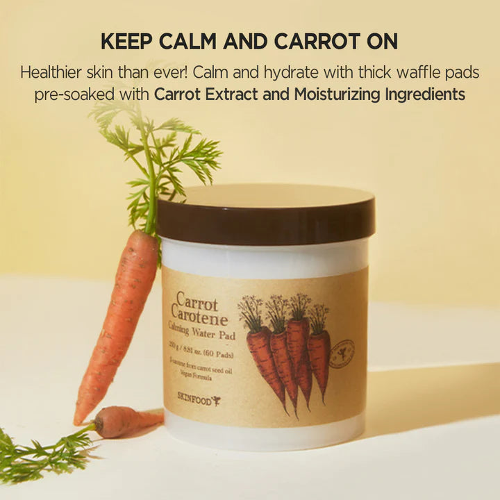 Carrot Carotene Calming Water Pad 60P+30P