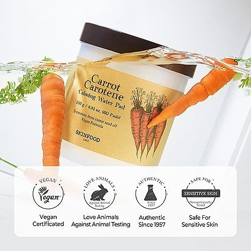 Carrot Carotene Calming Water Pad 60P+30P