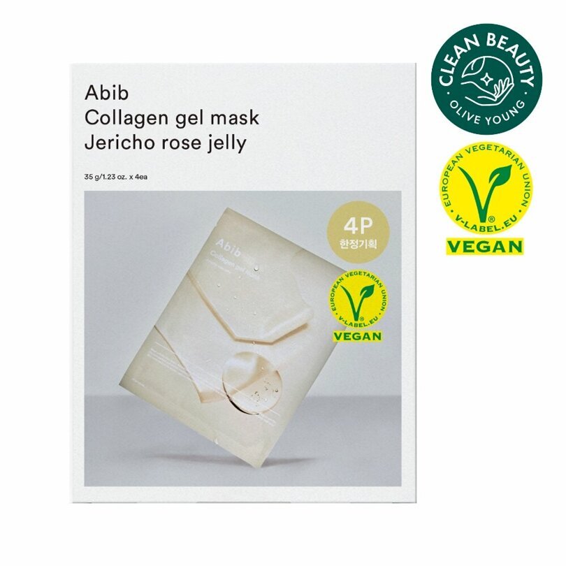 Abib Collagen Gel Mask Sheet Jericho Rose Jelly 4P_Masks_#product_Daeun