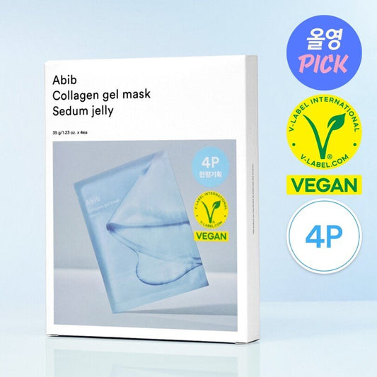 Abib Collagen Gel Mask Sheet Sedum Jelly 4P_Masks_#product_Daeun