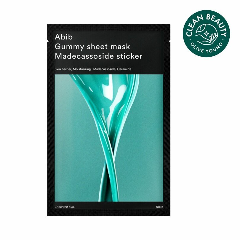 Abib Gummy Sheet Mask Madecassoside Sticker 1P_Masks_#product_Daeun