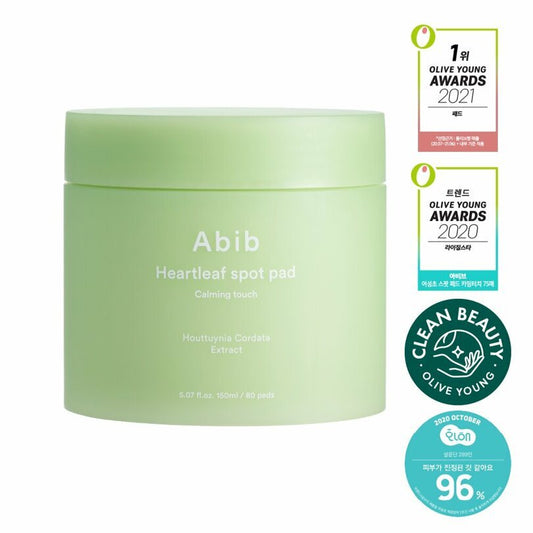 Abib Heartleaf Spot Pad Calming Touch 80 Pads_Masks_#product_Daeun