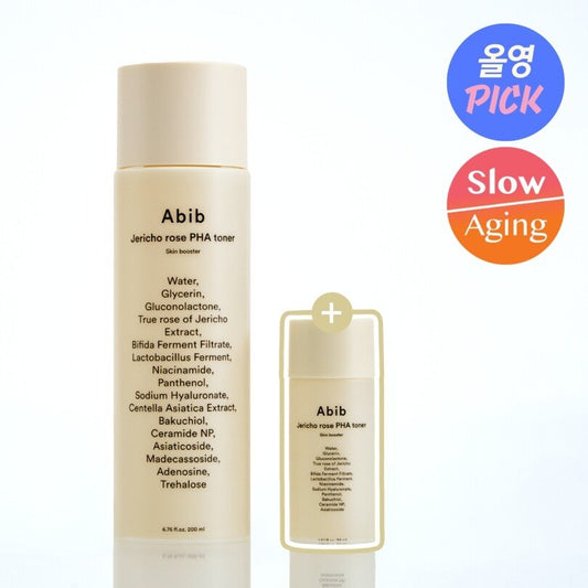 Abib Jericho Rose PHA Toner Skin Booster 200mL (+30ml)_Skincare_#product_Daeun