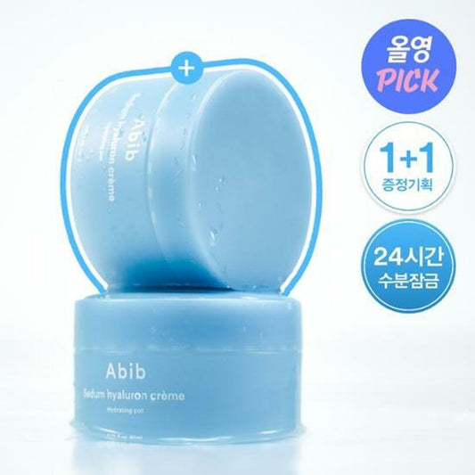 Abib Sedum Hyaluron Crème Hydrating Pot 80ml 1+1 Set_Skincare_#product_Daeun