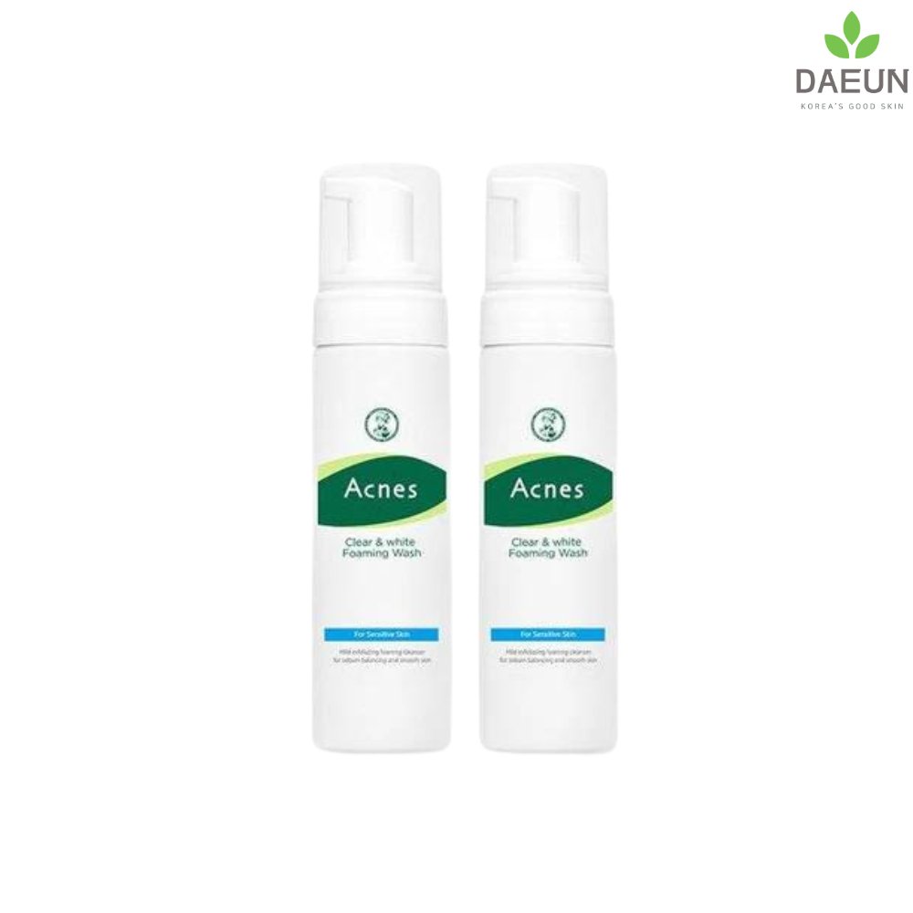 Acnes Clear & White Foaming Wash 1+1 Special Set_Cleansers_#product_Daeun