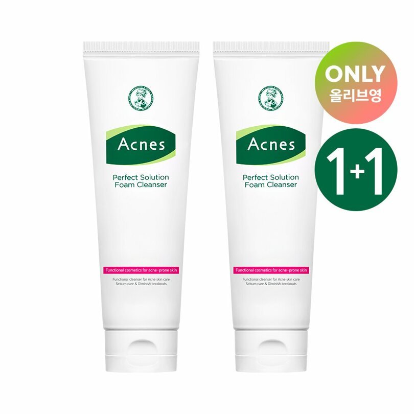 Acnes Perfect Solution Foam Cleanser 125mL 1+1 Special Set_Skincare_#product_Daeun