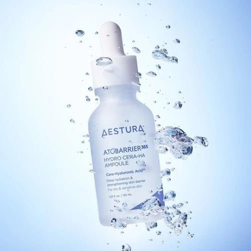 AESTURA Atobarrier 365 Cera - Hyal Moisture Ampoule 30ml (+ Atobarrier Cream 10ml + 3 Sheet Masks) | Koreanskincare