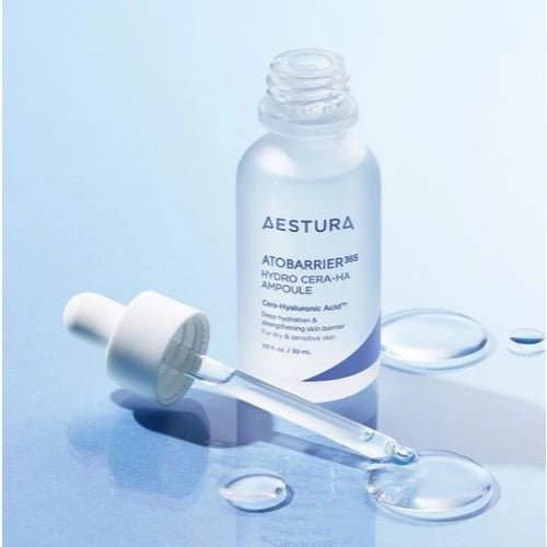 AESTURA Atobarrier 365 Cera - Hyal Moisture Ampoule 30ml (+ Atobarrier Cream 10ml + 3 Sheet Masks) | Koreanskincare