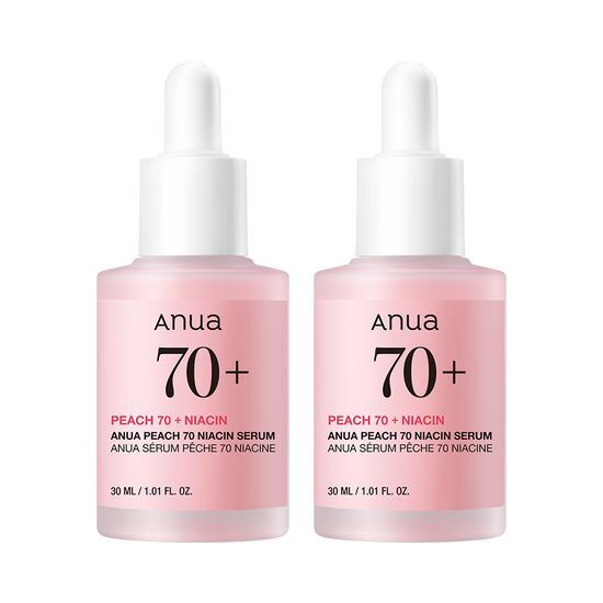 Anua Peach 70 Niacin Serum 30ml Double Set | Koreanskincare