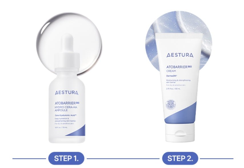 Atobarrier365 Cream 80ml Set (+30ml+Cera - Hyal Moisture Ampoule 3ml) | Koreanskincare