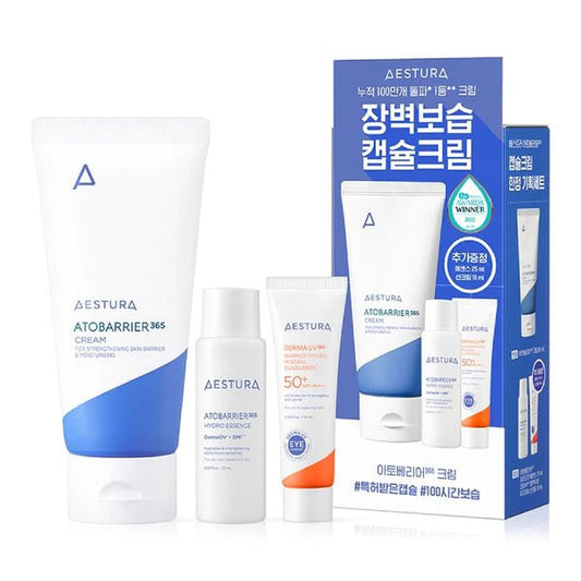 Atobarrier365 Cream 80ml Set (+30ml+Cera - Hyal Moisture Ampoule 3ml) | Koreanskincare