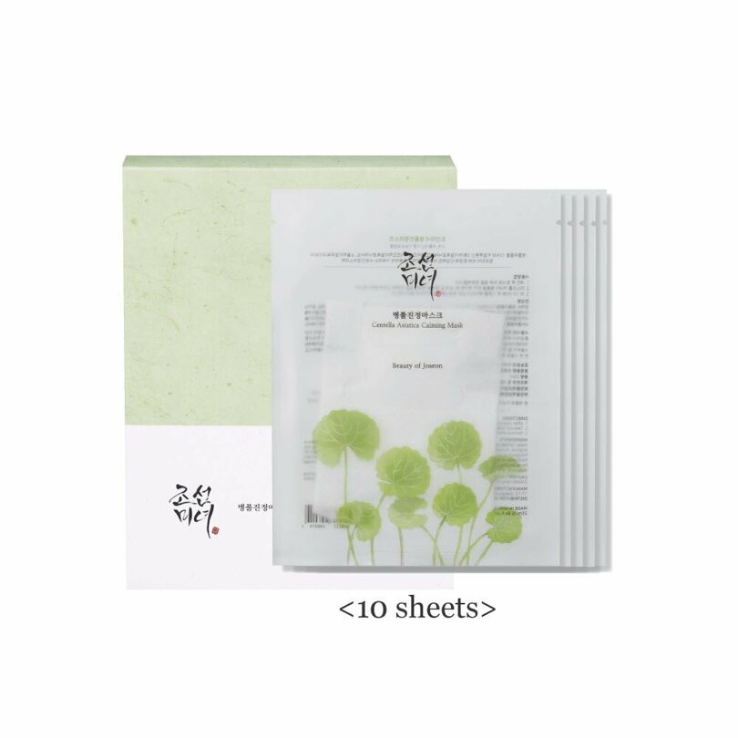 Beauty of Joseon Centella Asiatica Calming Mask Sheet (25mL*10 Sheets)_Masks_#product_Daeun