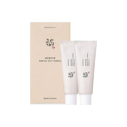 Beauty of Joseon_Relief Sun: Rice + Probiotics (SPF50+ PA++++) Double Pack 50mL*2ea_Koreanskincare