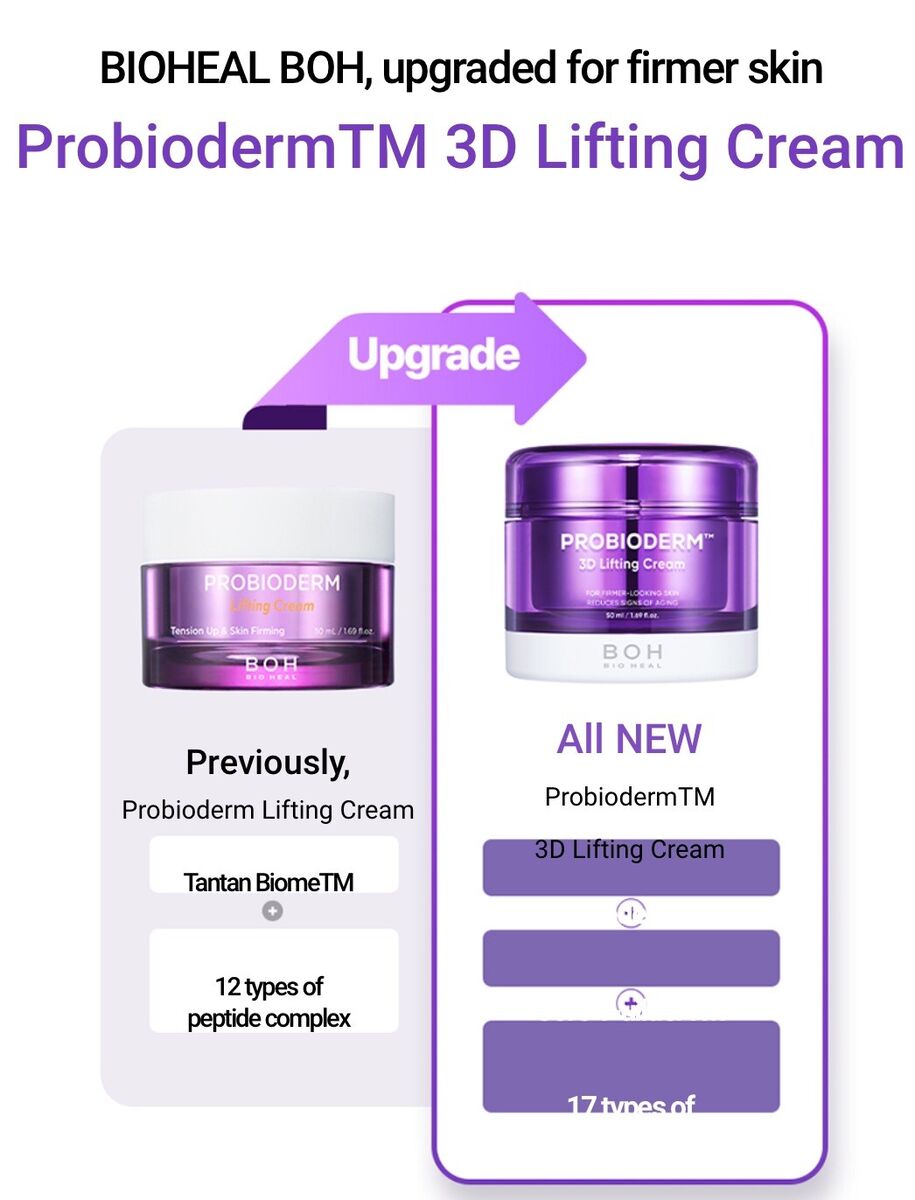 BIOHEAL BOH_Probioderm 3D Lifting Cream 50ml Refill Set_Koreanskincare