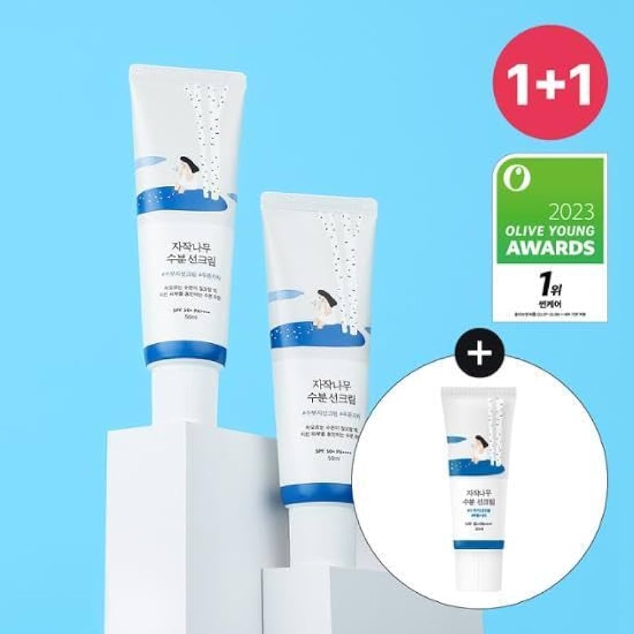 BIRCH JUICE MOISTURIZING SUNSCREEN 50ml 1+1(+20ml) | Koreanskincare