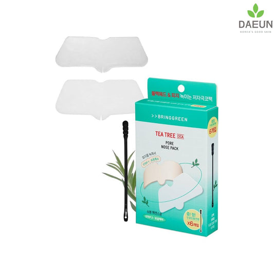 BRINGGREEN Tea Tree Cica Pore 3 Pack 1+1_Facial Mask_#product_Daeun