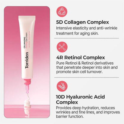 Cellmazing Firming Eye Cream 30mL + Eye Massager | Koreanskincare