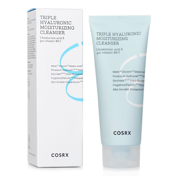 COSRX Hydrium Triple Hyaluronic Moisturizing Cleanser 150ml | Koreanskincare