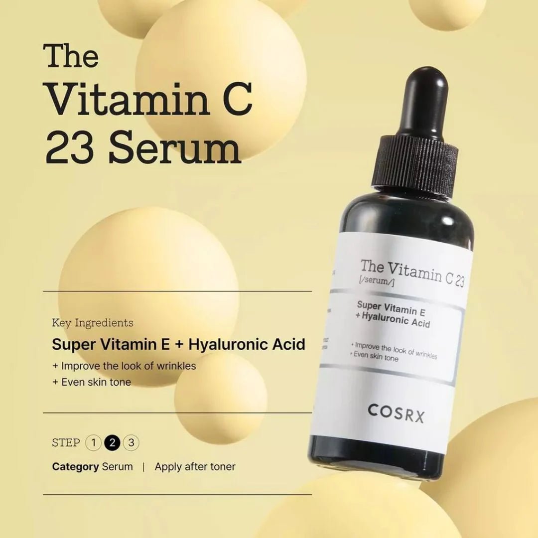 COSRX_The Vitamin C 23 Serum Double Pack (+Peptdie Serum 30ml*2ea+Full Fit Sheet Mask 2ea)_Koreanskincare