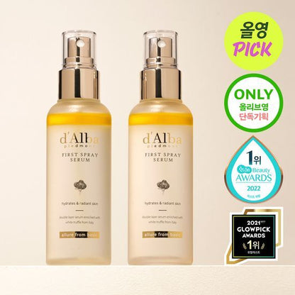 d'Alba White Truffle First Spray Serum 100mL + 100mL Special Set | Koreanskincare