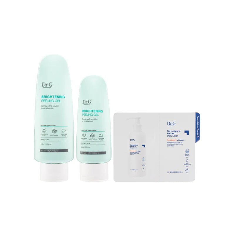 Dr.G_Brightening Peeling Gel 120g (+Peeling Gel 60g + Barrier D Daily Lotion 2mL)_#Korean Skincare