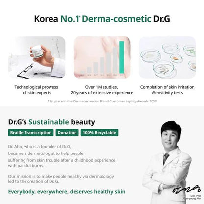 Dr.G_Red Blemish Clear Soothing Cream 70mL 1+1 (Pore Jet Serum 10ml)_Koreanskincare