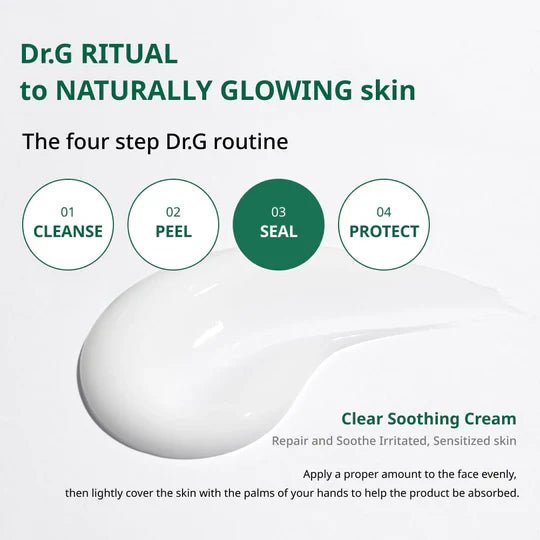 Dr.G_Red Blemish Clear Soothing Cream 70mL 1+1 (Pore Jet Serum 10ml)_Koreanskincare