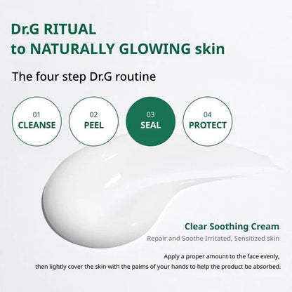 Dr.G_Red Blemish Clear Soothing Cream 70mL 1+1 (Pore Jet Serum 10ml)_Koreanskincare