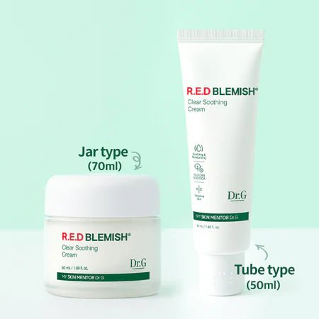 Dr.G_Red Blemish Clear Soothing Cream 70mL 1+1 (Pore Jet Serum 10ml)_Koreanskincare