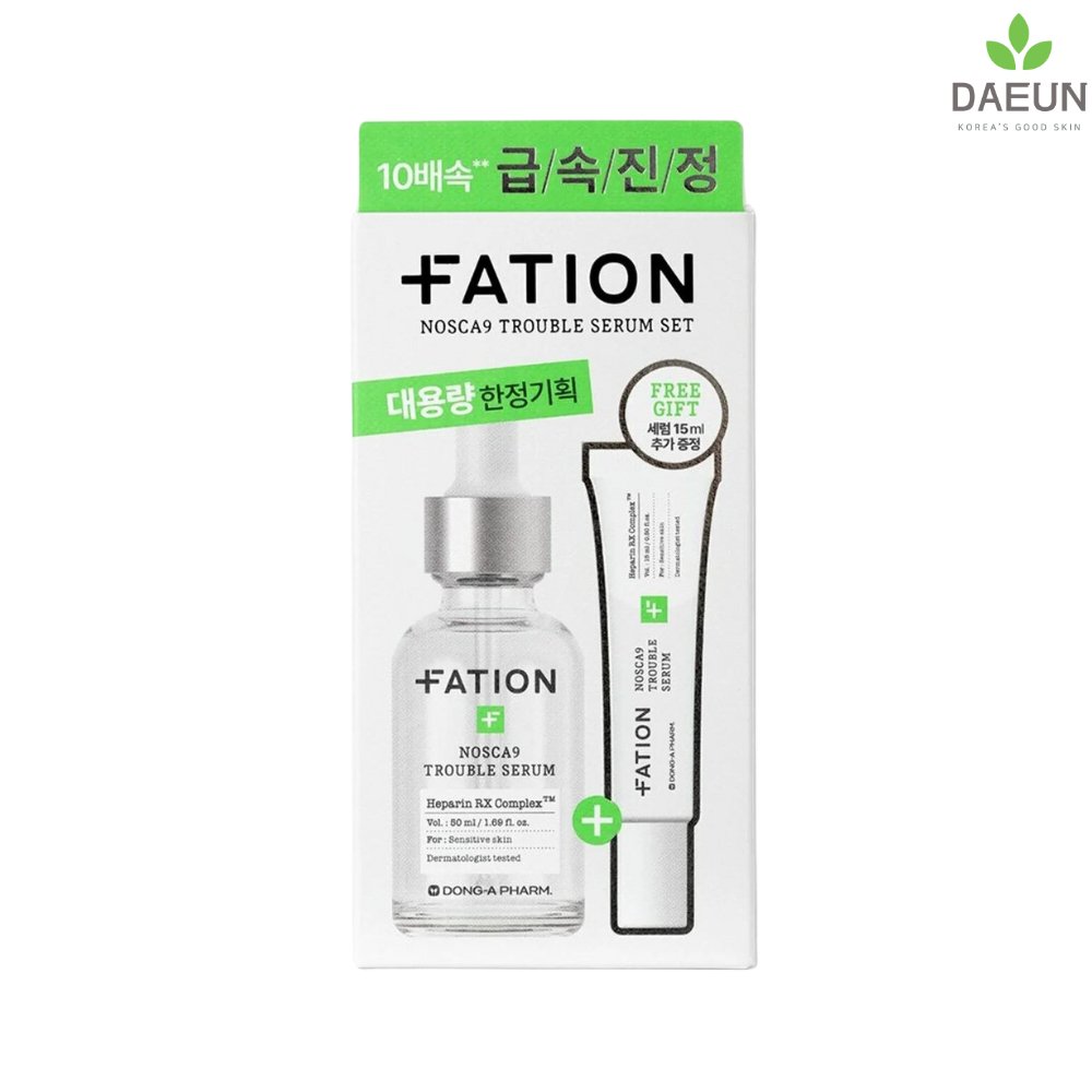 FATION NOSCA 9 Trouble Serum Special Set (50mL + 15mL)_Skincare_#product_Daeun