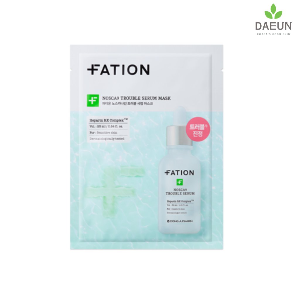 FATION Nosca9 Trouble Serum Mask Sheet 4ea Set (+1ea)_Facial Mask_#product_Daeun