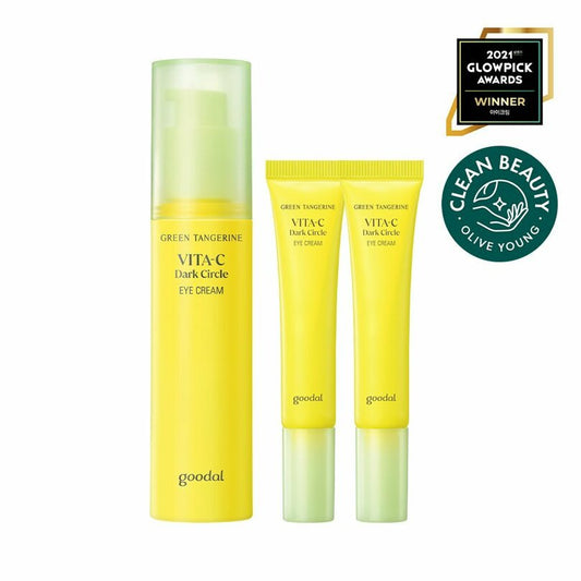 goodal Green Tangerine Vita C Dark Circle Eye Cream 30mL Special Set (Special Gift: 15mL*2ea)_Skincare_#product_Daeun