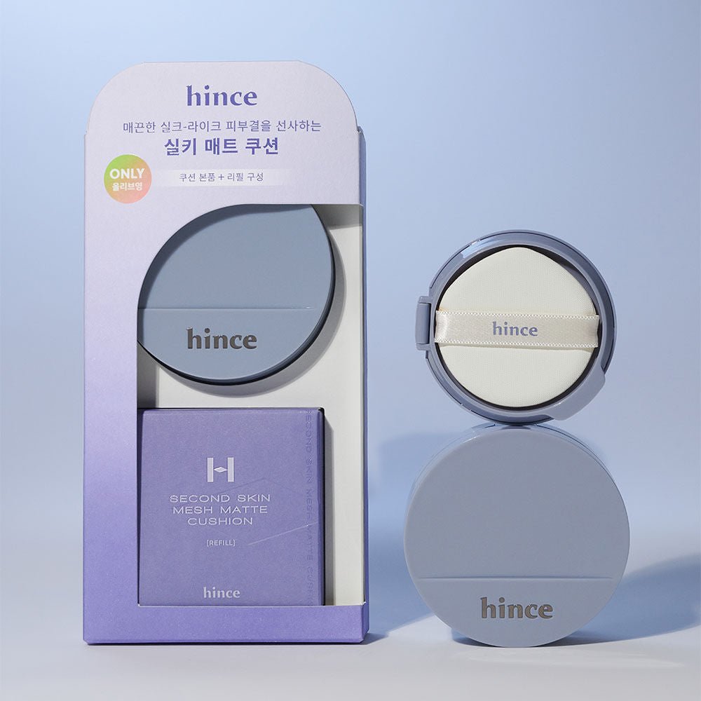 hince Second Skin Mesh Matte Cushion + Refill set_Makeup_#product_Daeun