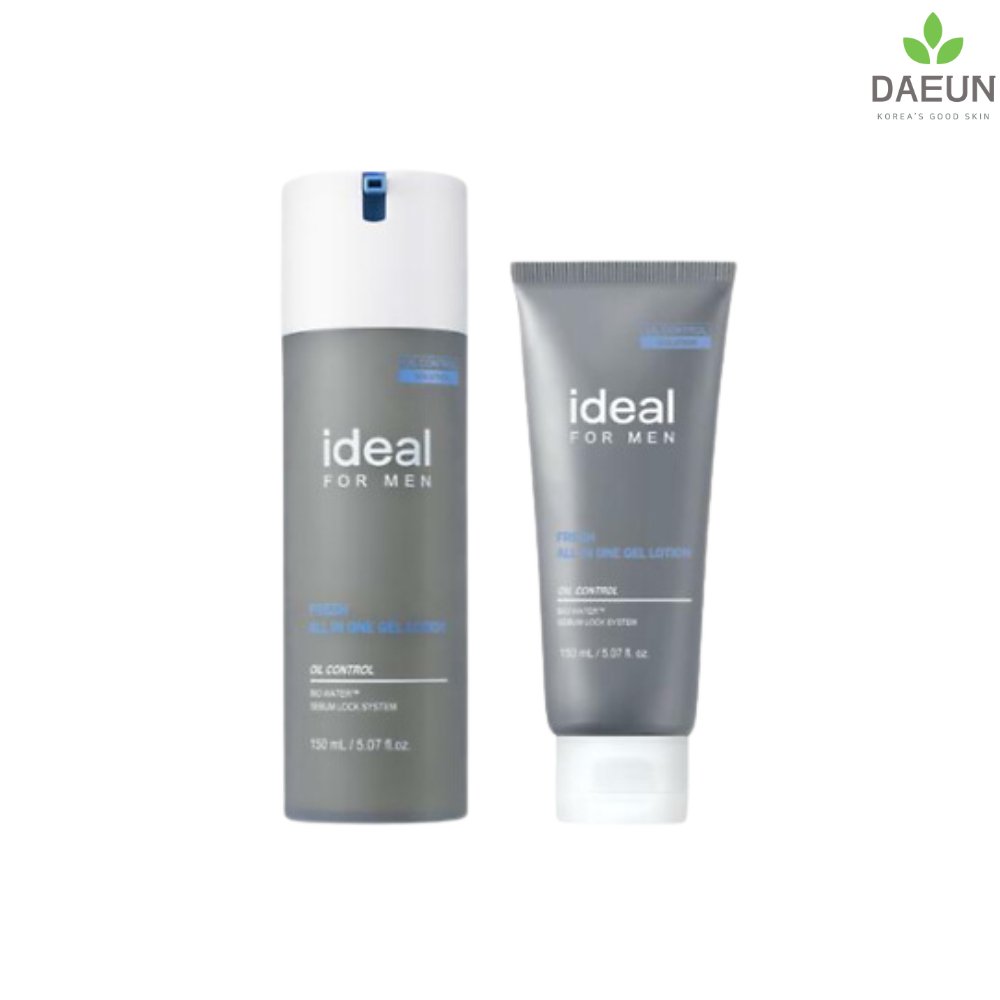 Ideal for Men Fresh All In One Gel Lotion 1+1 Limited Set_Skincare_#product_Daeun