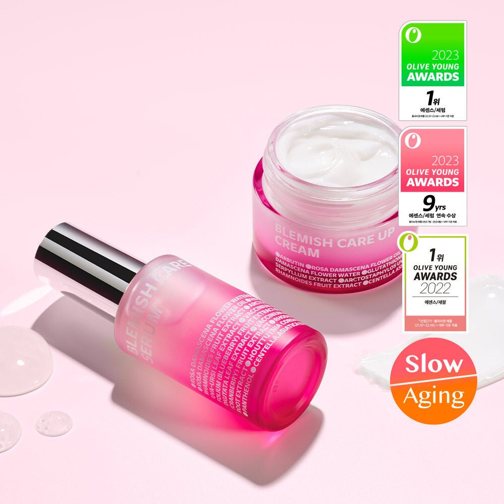 ISOI Blemish Care 2 - Piece Duo Set (Blemish Care Rose Serum 20ml + Blemish Care Cream 35ml)_Skincare_#product_Daeun