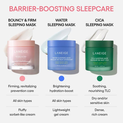 LANEIGE Bouncy & Firm Sleeping Mask 60ml (+Pink Pouch) | Koreanskincare