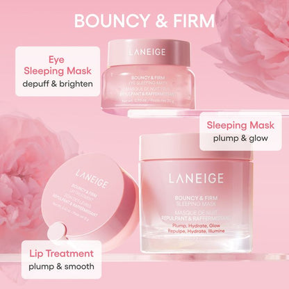 LANEIGE Bouncy & Firm Sleeping Mask 60ml (+Pink Pouch) | Koreanskincare