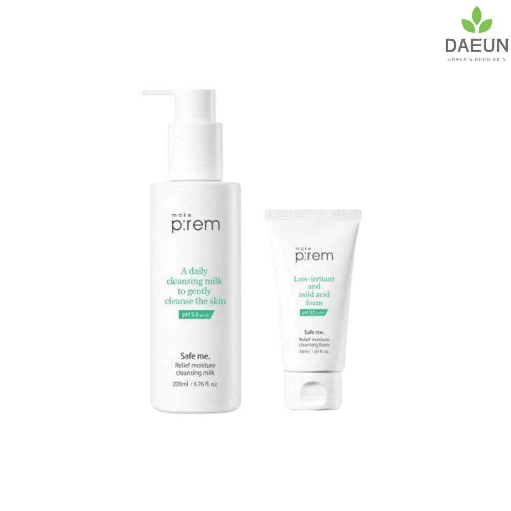 Make P:rem Safe Me Relief Moisture Cleansing Milk 200ml_Cleansers_#product_Daeun