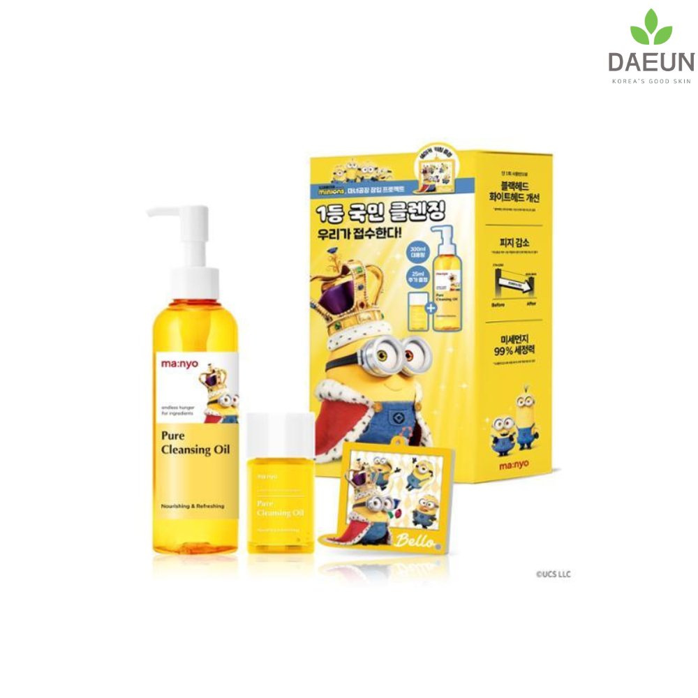 ma:nyo Pure Cleansing Oil 300mL (+25ml+Minions keyring)_Cleansers_#product_Daeun