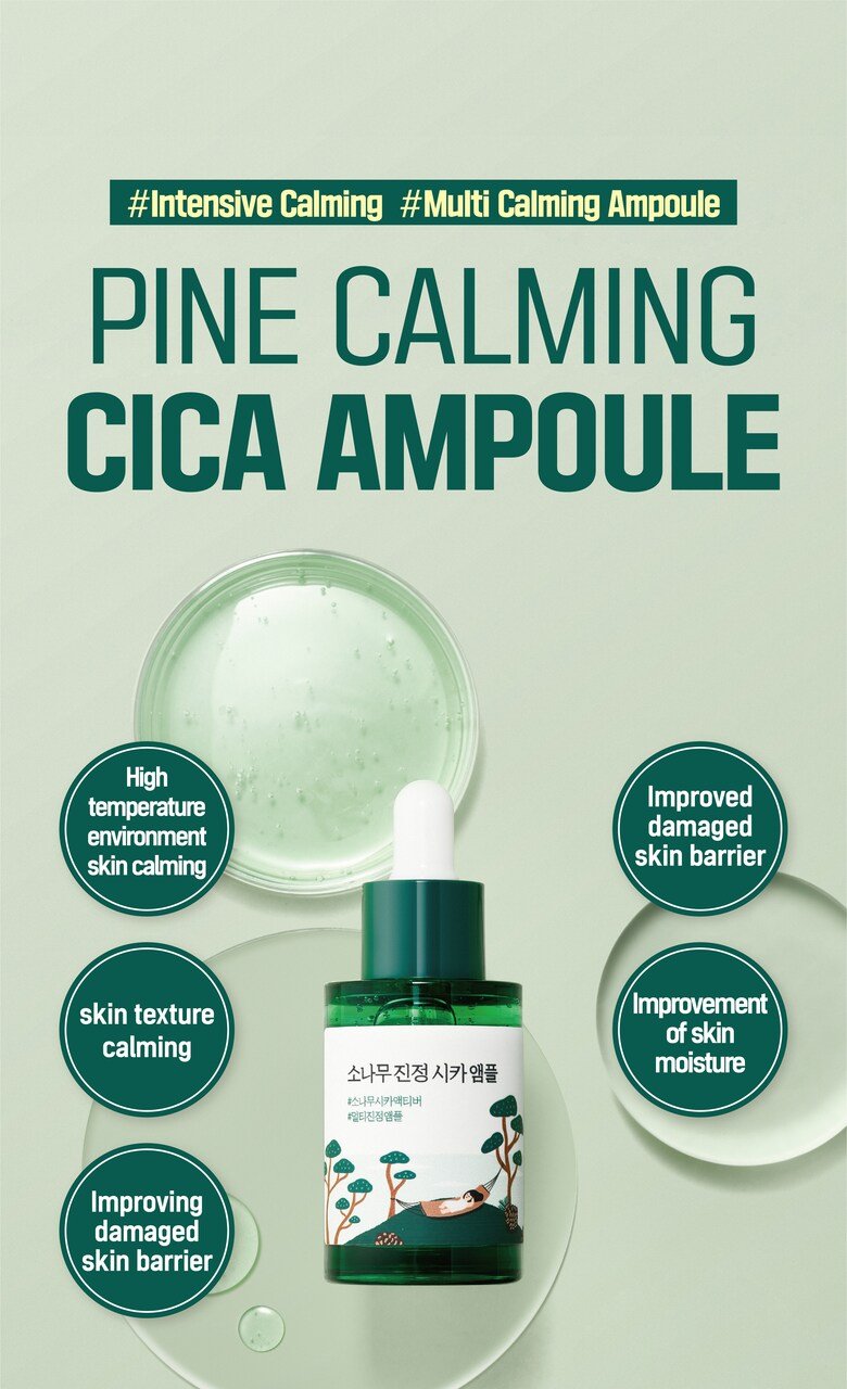 Pine Calming Cica Ampoule 30ml Double Pack(+Cream) | Koreanskincare