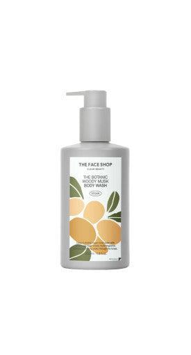 THE FACE SHOP THE BOTANIC WOODY MUSK BODY WASH 350ml | Koreanskincare