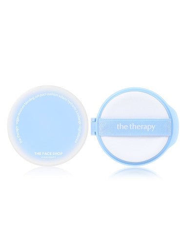 THE FACE SHOP The Therapy Vegan Moisture Blending Sun Pact SPF 50+ PA++++ 14gX2ea | Koreanskincare