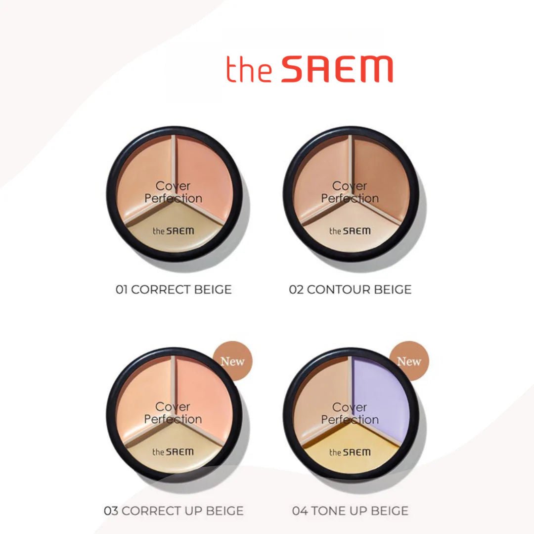 THE SAEM_Cover Perfection Triple Pot Concealer_Koreanskincare