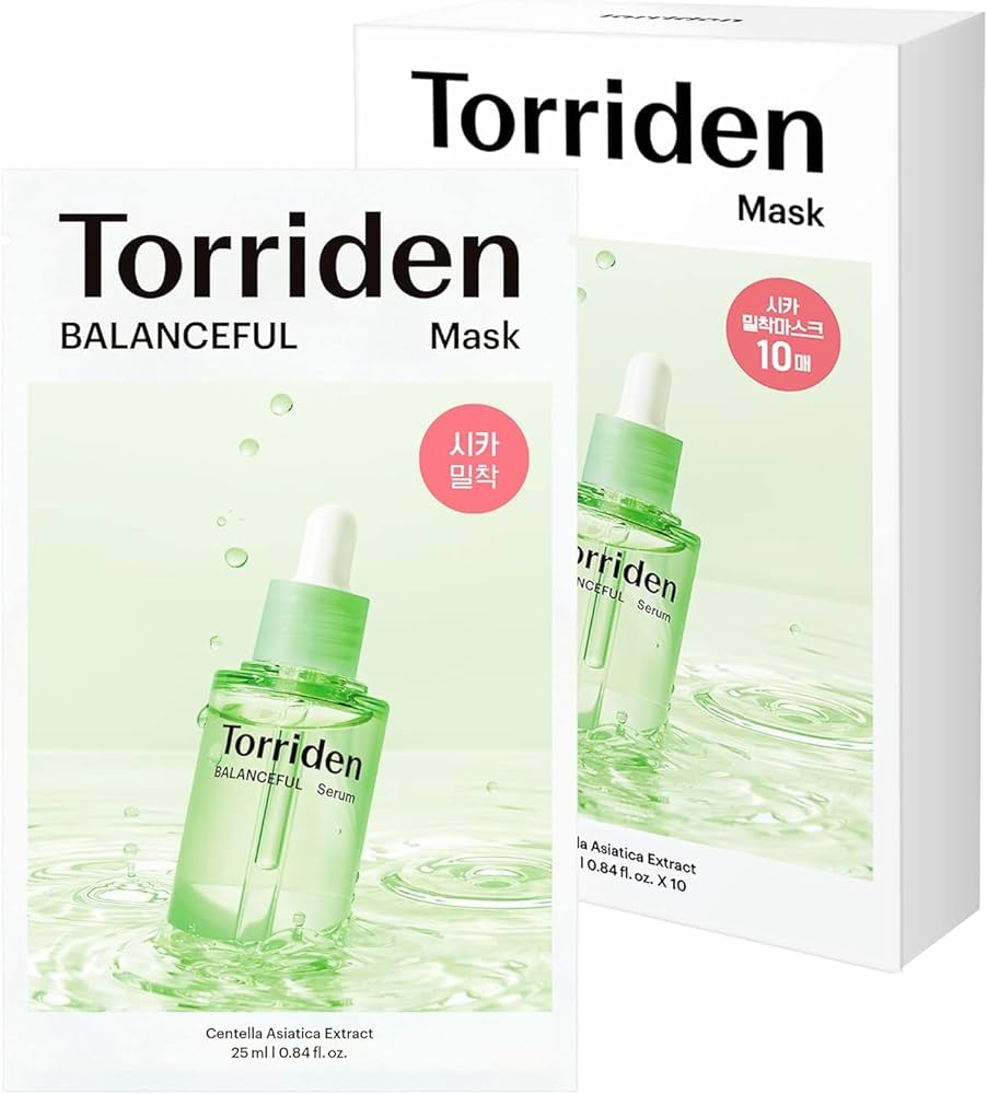 Torriden Balanceful Cica Mask 10 sheets | Koreanskincare