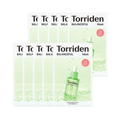 Torriden Balanceful Cica Mask 10 sheets | Koreanskincare