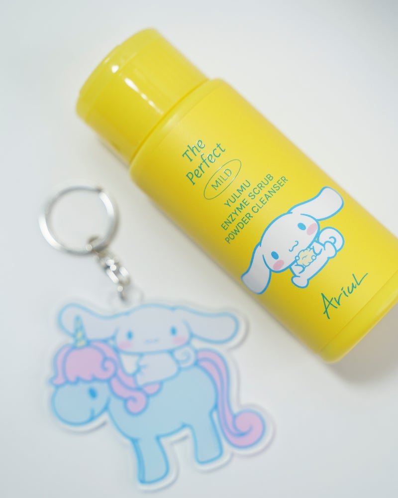 Yulmu Enzyme Scrub Powder Cleanser 55g (Cinnamoroll Keyring) | Koreanskincare